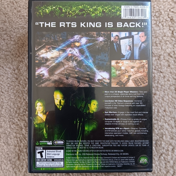 PC DVD Command & Conquer Tiberium Wars Game - Picture 3 of 5